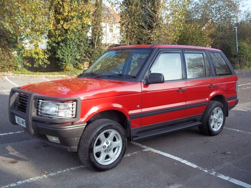 1999 Range Rover P38 4.6 only 69000 miles full history SOLD