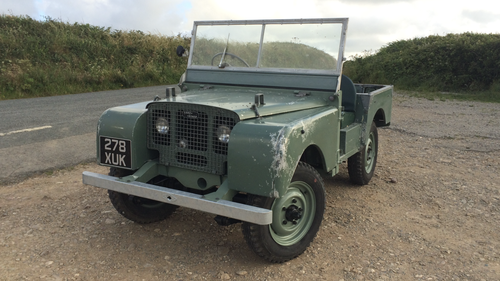 Land Rover series 1 April 1949 For Sale