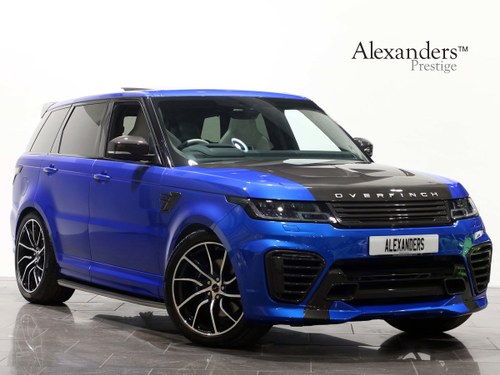 2018 18 68 RANGE ROVER SPORT 5.0 SVR S/C AUTO OVERFINCH  For Sale