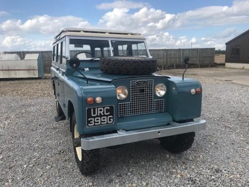 1968 Land Rover ® Series 2a 109 Station Wagon (URC) RESERVED SOLD
