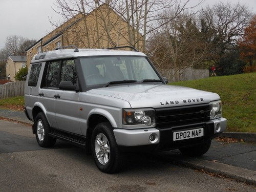 2002 Land Rover Discovery 2.5 TD5 S 7 Seater Auto + FSH SOLD