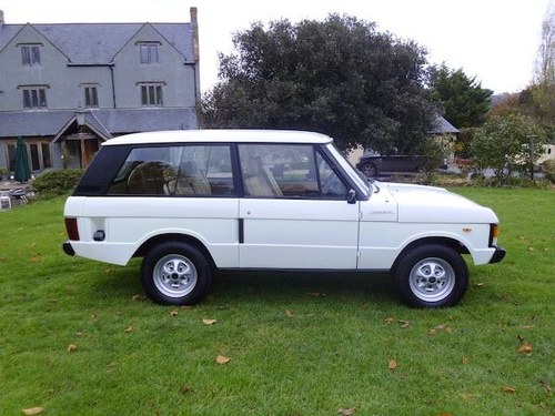 1984 Range Rover classic two-door Fully Restored VENDUTO