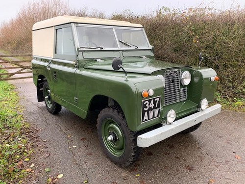 1962 Land Rover Series IIA – Diesel – 63,000 miles In vendita