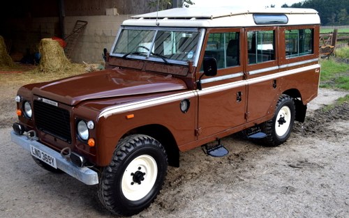 1983 Land Rover SERIES III STAGE 1 V8 12 SEAT COUNTY SW In vendita