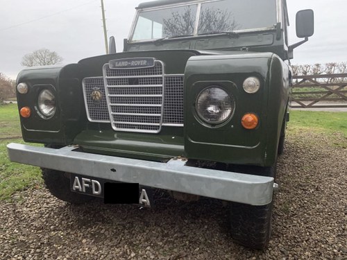 1963 Land Rover Series 2a in British Racing Green For Sale