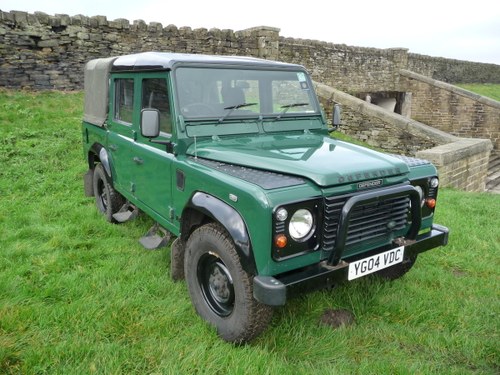 2004 Defender 110 DOUBLE CAB – LOVELY CONDITION VENDUTO