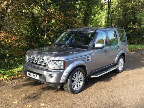 2011 LAND ROVER DISCOVERY 4 – XS AUTOMATIC 69,000 MILES FSH SOLD