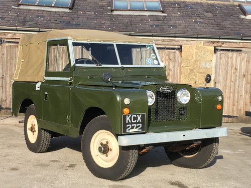 1959 LAND ROVER SERIES 2 SOLD