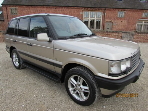 RANGE ROVER P38  4.6 HSE  1999 - 44,000  MILES FROM NEW For Sale