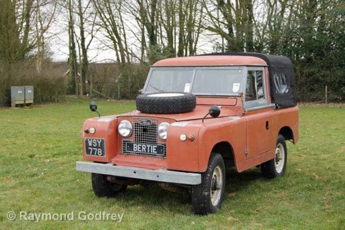 1961 Land Rover Series 2 ex-Fire Truck SOLD