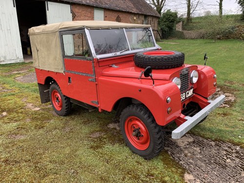 1955 Professionally Restored Ex Fire Tender Land Rover SOLD