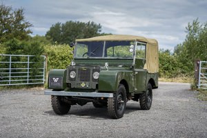 Land Rover Series 1 80" 1950 Lights Behind the Grille SOLD