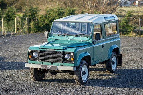 1986 Land Rover 90 Factory V8 Station Wagon 41,000 Miles From New VERKAUFT