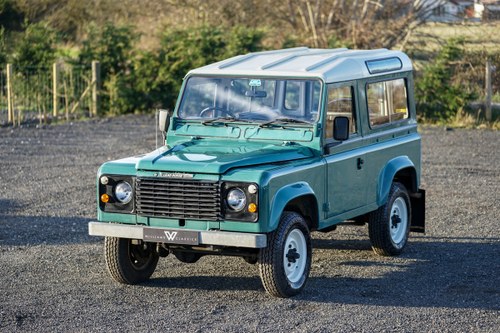 1986 Land Rover 90 Factory V8 Station Wagon 41,000 Miles From New SOLD