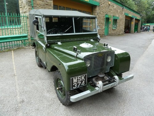 1949 LAND ROVER SERIES 1 – 80 – LIGHTS BEHIND GRILL – RING PULL  In vendita