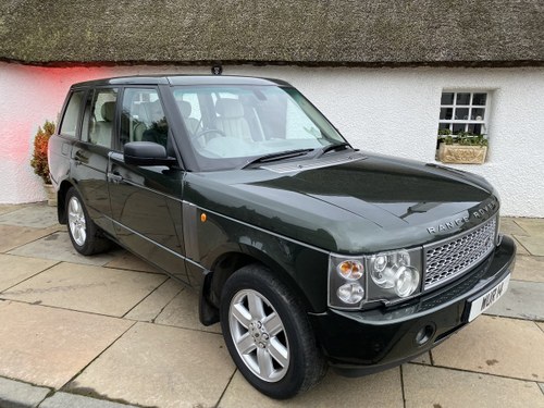 2005 Range Rover Vogue stunning low mileage fsh For Sale