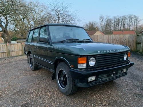 1992 Range Rover 200 TDi For Sale by Auction