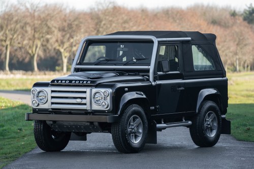 Land Rover Defender SVX Soft Top 2008 - 800 miles from new In vendita