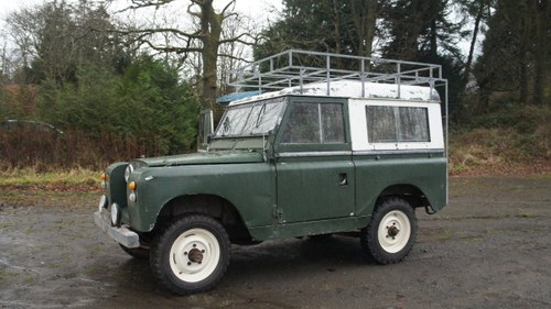 1965 Series 2a land rover - ex military - sound chassis VENDUTO