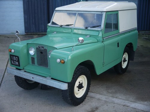 1963 Land Rover Series IIA 88 SOLD