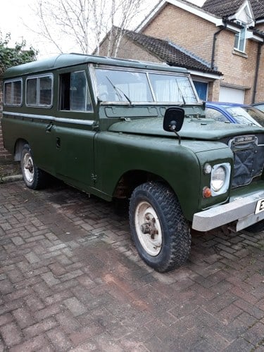 1971 Land Rover Series 2a 109 project For Sale