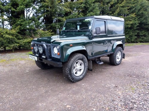 2002 Land Rover Defender Td5 with upgraded turbo In vendita