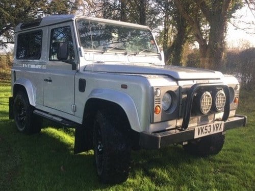2003 Land Rover Defender 90 TD5 County at ACA 25th January  In vendita