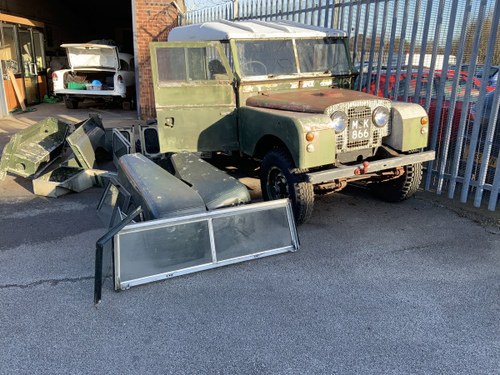 1953 Land Rover hard top 86 inch SOLD