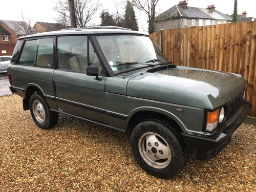 1986 Range Rover Classic Two Door LHD 3.5 V8 For Sale