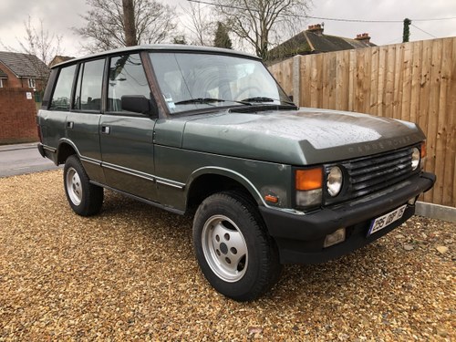1988 Range Rover Classic  LHD 3.5V8 For Sale