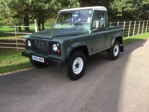 2012 Land Rover Defender 90 Pickup For Sale by Auction