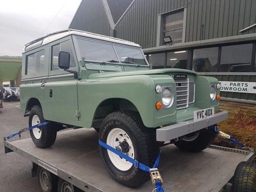 1982 LAND ROVER SERIES 3 SWB PETROL STATION WAGON For Sale