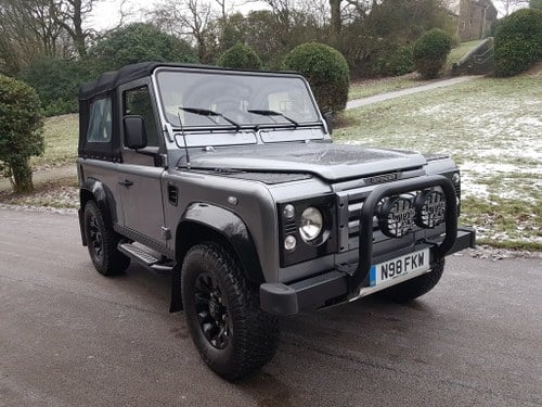 1996 LAND ROVER LEFT HAND DRIVE DEFENDER 90 300 TDI SOFT TOP For Sale