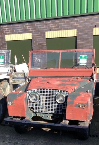 1951-1958 Land Rover Series One 80” & 88'' Lights Through Th SOLD