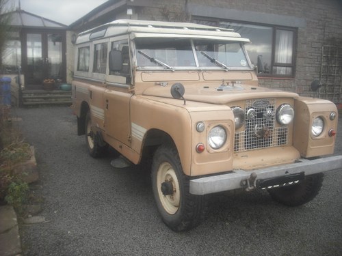 1963 Land Rover series 2a 109 2/1/4 petrol In vendita