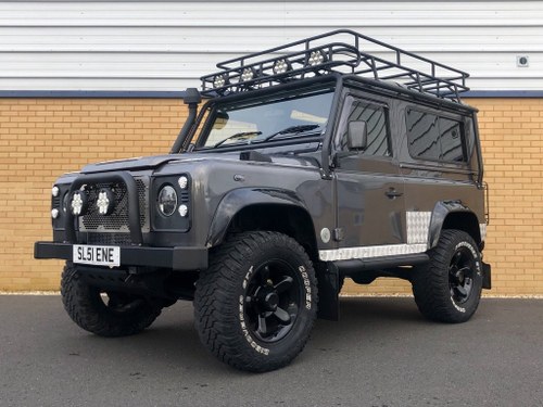 2001 LAND ROVER DEFENDER 90 // TOMB RAIDER EDITION px swap For Sale