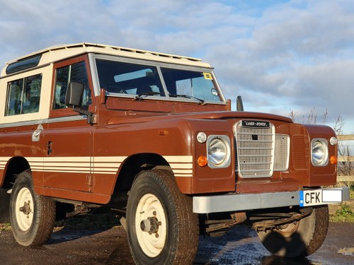 1982 Land Rover Series III County 88 station wagon For Sale