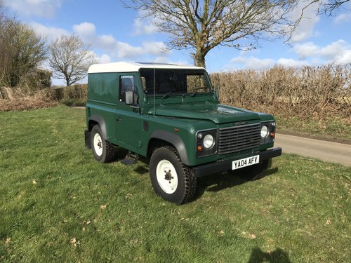 2004 Iconic Belize Green Defender 90 TD5 Hardtop SOLD