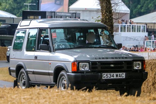 1989 Rare Land Rover Discovery G-WAC Press Car For Sale by Auction