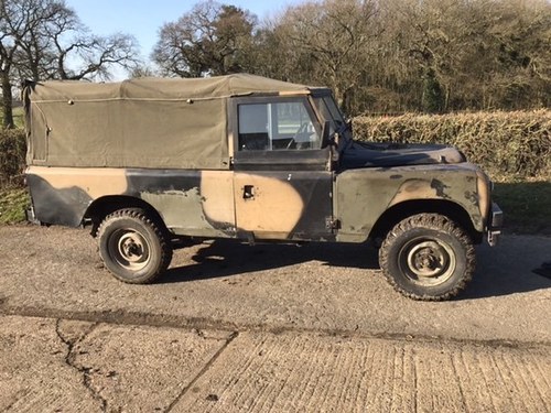 1980 Military 109 petrol soft top  SOLD