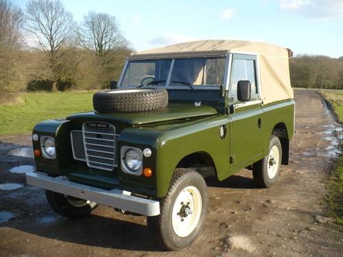 1979 Land Rover 88in Regular Soft-Top SOLD