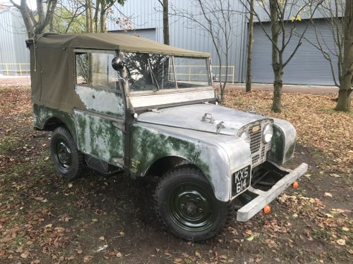 1951 Land Rover Srs I 80 For Sale by Auction