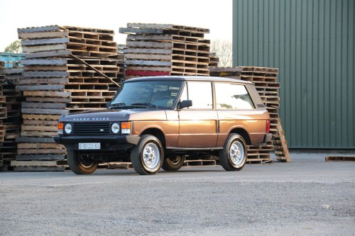1989 1988 RANGE ROVER CLASSIC 2 DOOR 2.4TD LHD (USA Eligible) VERKAUFT