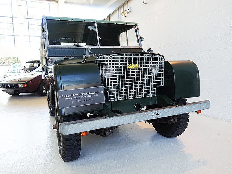 Very early RHD LR S 1 ‘Aluminum Bulkhead’, prod. no.1460