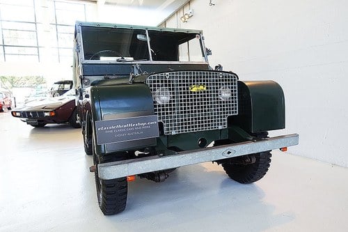 1949 Very early RHD LR S 1 ‘Aluminum Bulkhead’, prod. no.1460 VERKAUFT