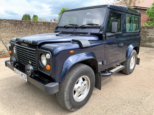 2000 Defender 90 TD5 County Station Wagon 6 seater in oxford blue VENDIDO