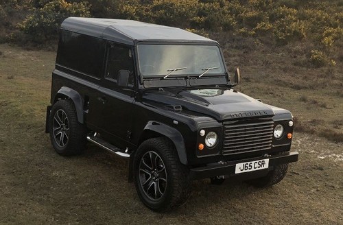 1991  LAND ROVER DEFENDER 90 TO 4.6 V8 SPECIFICATION For Sale by Auction