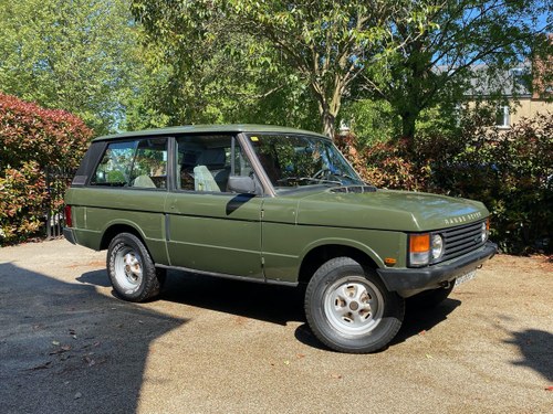 1989 Range Rover Classic 2 Door LHD (USA Eligible) VENDUTO