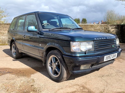 2000/X Range Rover P38 4.6 Holland & Holland edition SOLD