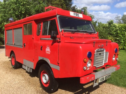 1977 Land Rover series 3 forward control Fire engine For Sale